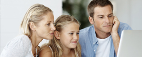 Parents and child